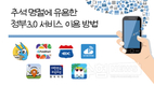 추석 명절에 유용한 정부3.0 서비스 이용 방법
